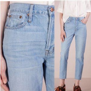 J. Crew Point Sur High-rise straight jeans